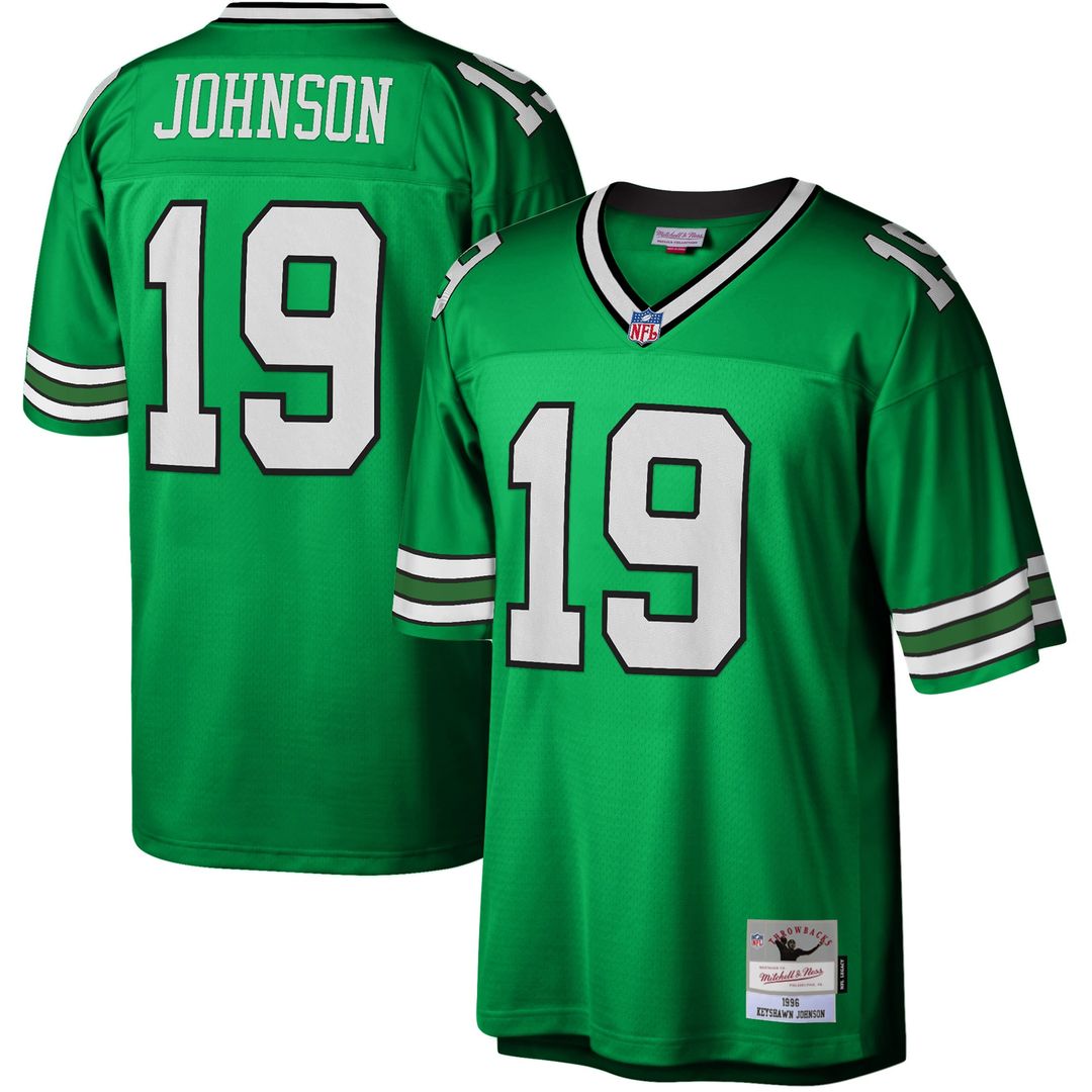 Keyshawn Johnson New York Jets Mitchell & Ness Legacy Replica Jersey - Green