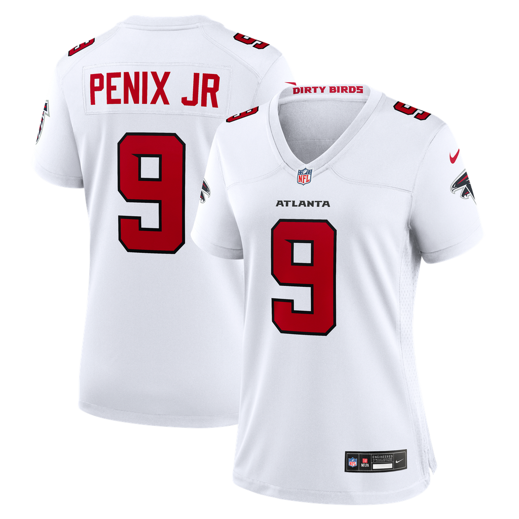 Michael Penix Jr. Atlanta Falcons Nike Women's Game Official Jersey - White