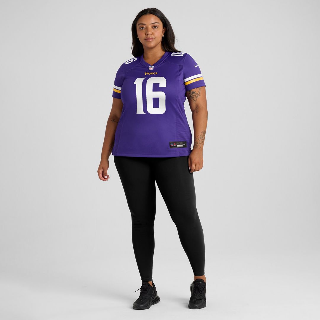 Jaren Hall Minnesota Vikings Nike Women's Game Jersey - Purple
