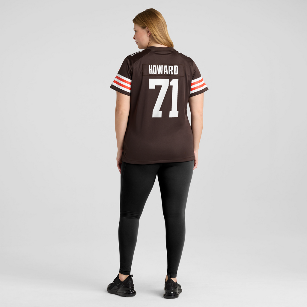 Tytus Howard Cleveland Browns Nike Women's Team Game Official Jersey -  Brown
