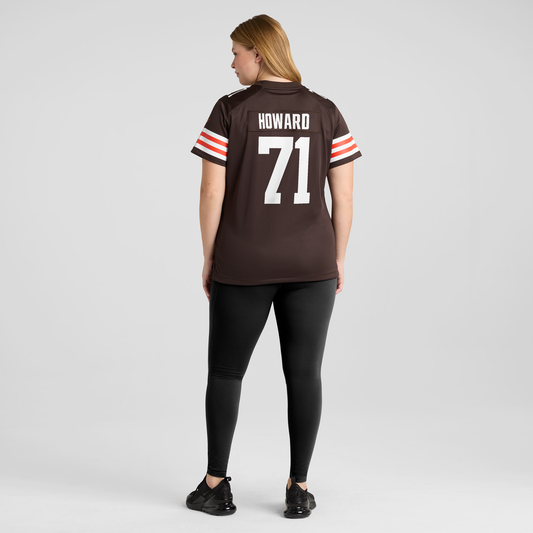 Tytus Howard Cleveland Browns Nike Women's Team Game Official Jersey -  Brown