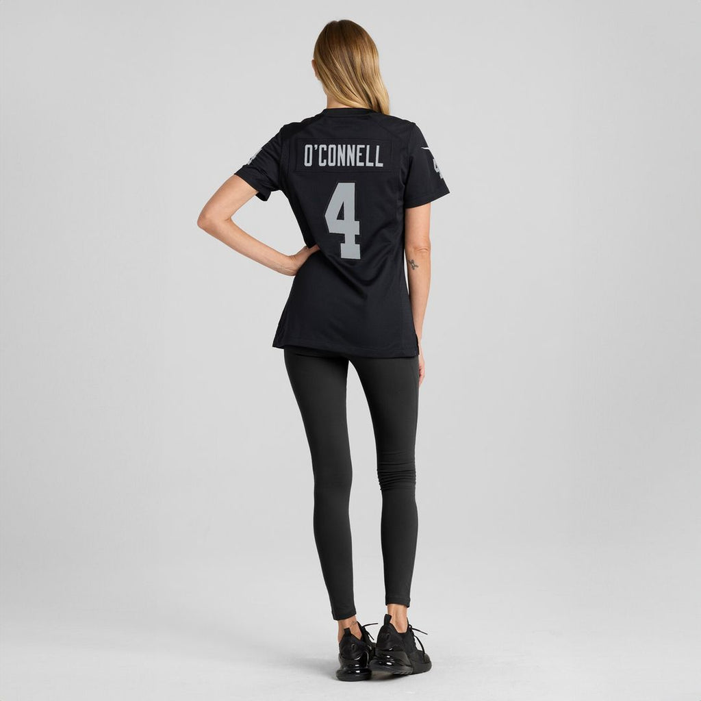 Aidan O'Connell Las Vegas Raiders Nike Women's Game Jersey - Black