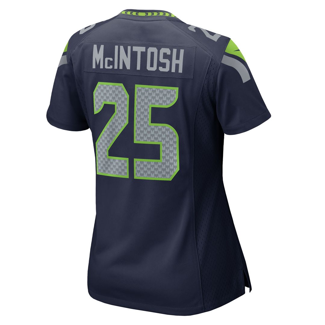 Kenny McIntosh Seattle Seahawks Nike Women's Team Game Official Jersey -  College Navy