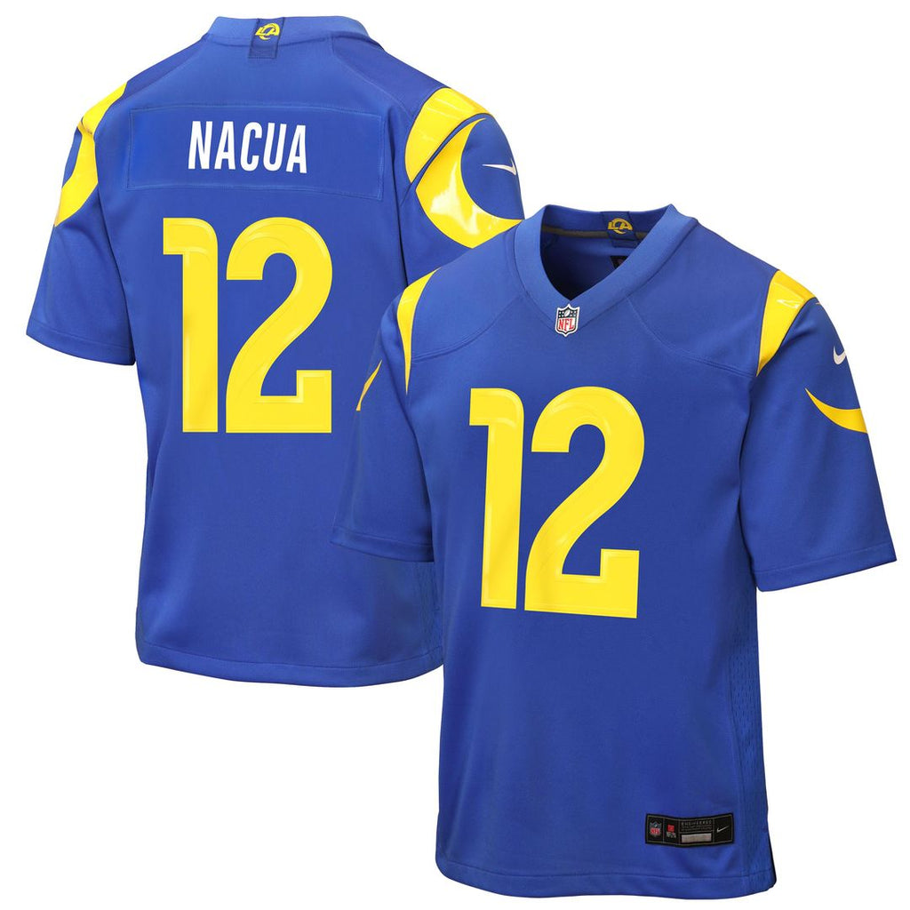 Puka Nacua Los Angeles Rams Nike Youth Game Official Jersey - Royal