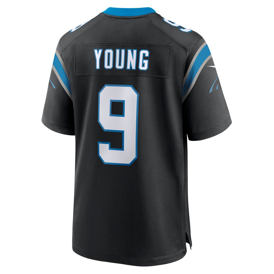 Bryce Young Carolina Panthers Nike Team Game Official Jersey - Black