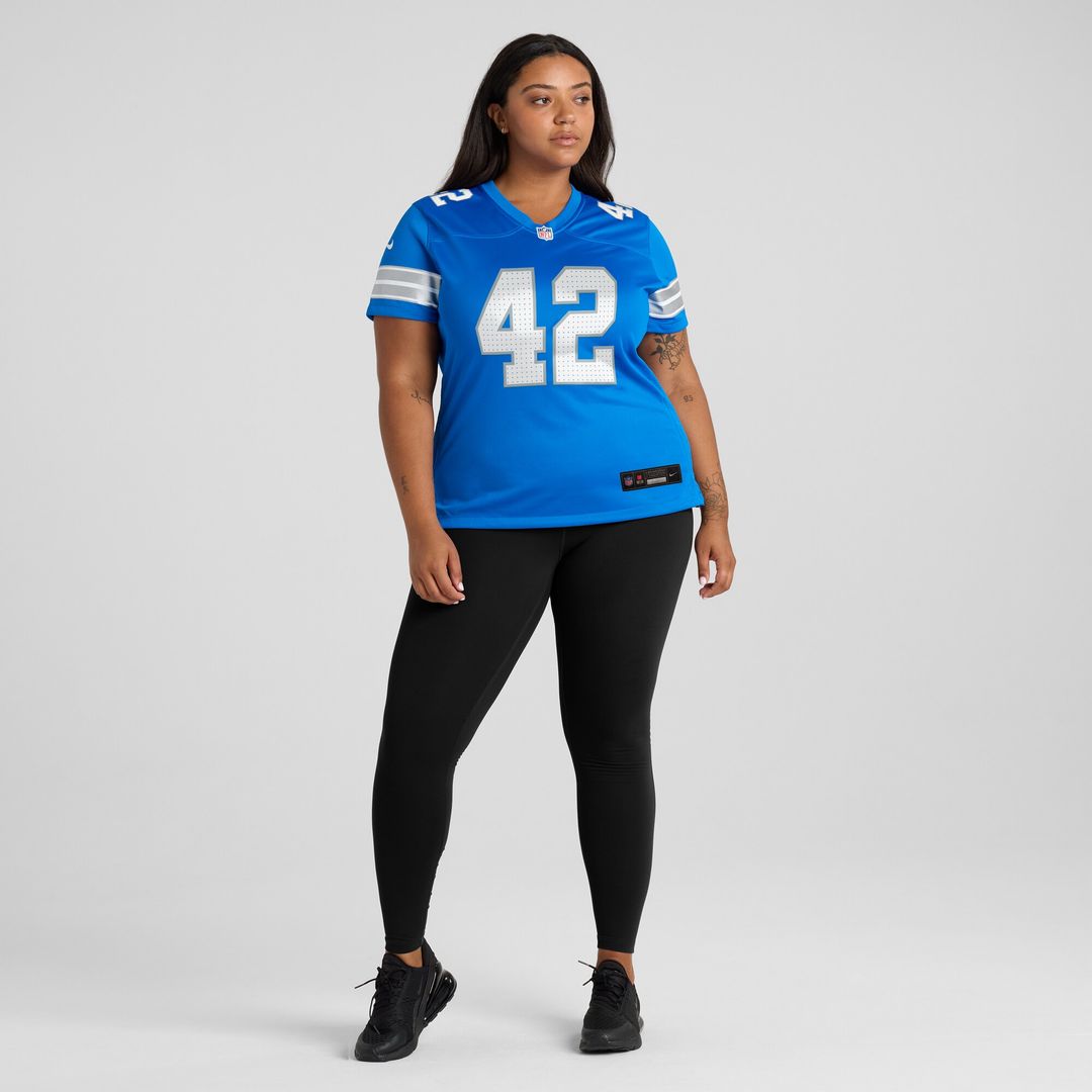 Jalen Reeves-Maybin Detroit Lions Nike Women's Team Game Jersey - Blue