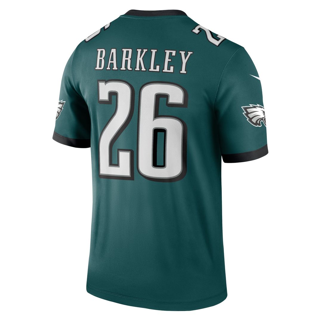 Saquon Barkley Philadelphia Eagles Nike  Legend Player Performance Top - Midnight Green