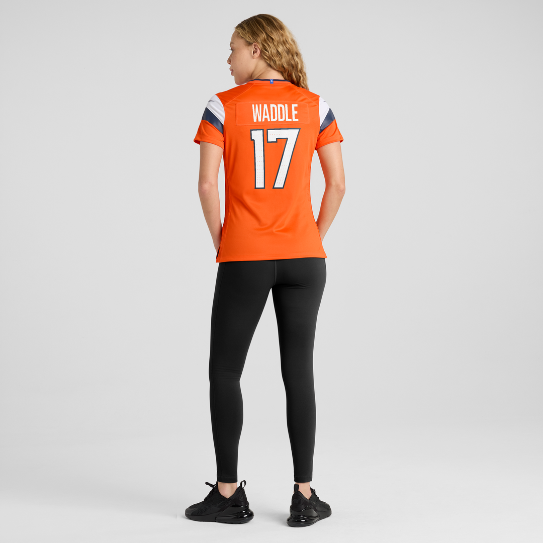 Jaylen Waddle Denver Broncos Nike Women's Game Official Jersey - Orange