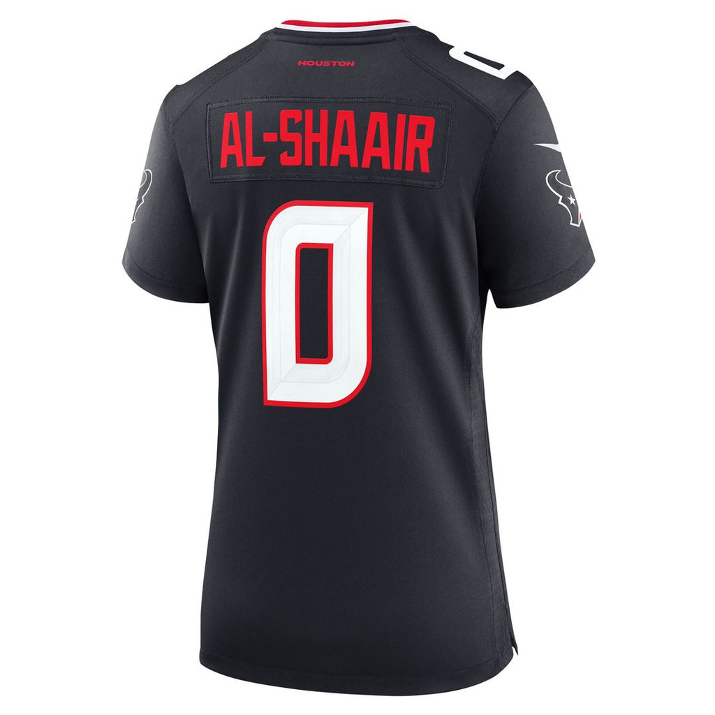 Azeez Al-Shaair Houston Texans Nike Women's Team Game Jersey - Navy