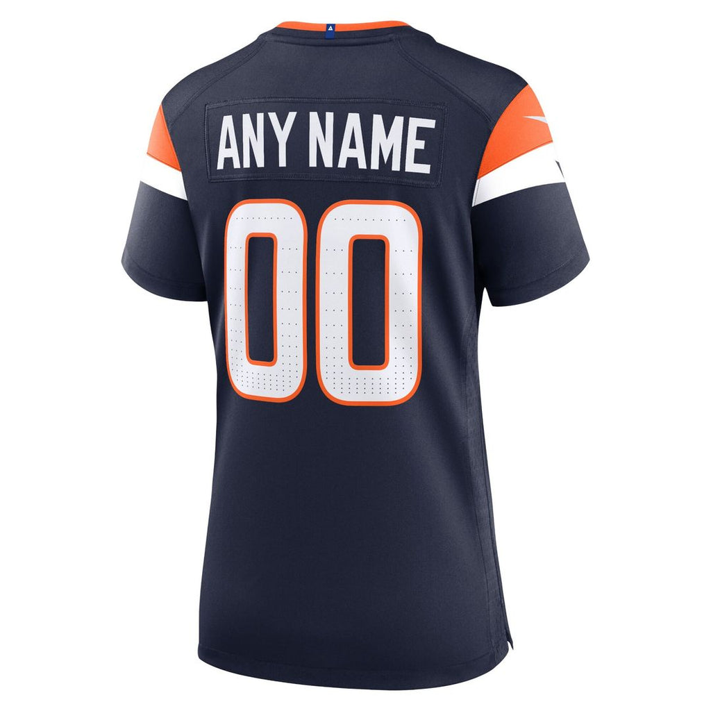 Denver Broncos Nike Women's Custom Game Official Jersey  - White