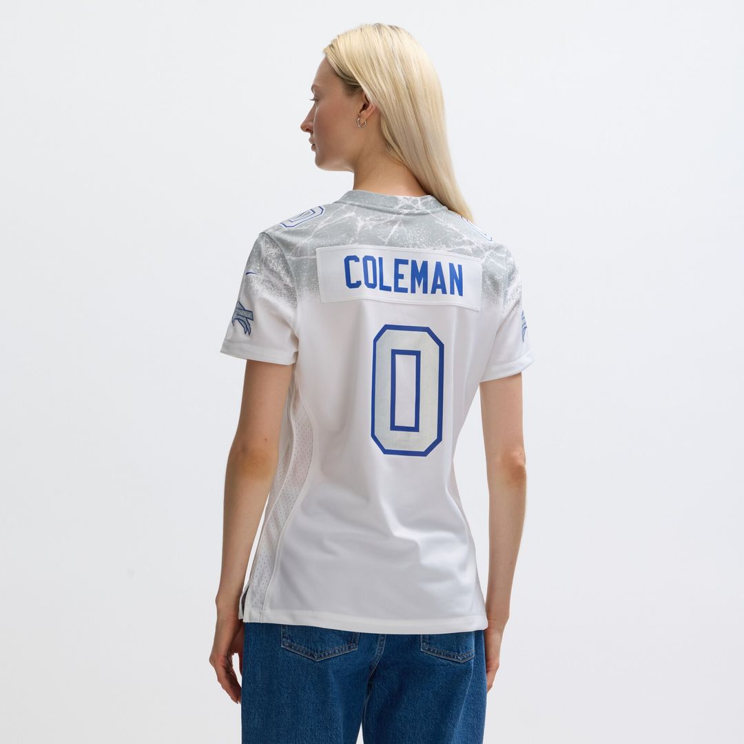 Keon Coleman Buffalo Bills Nike Women's 2025 Rivalries Collection Game Official Jersey - White