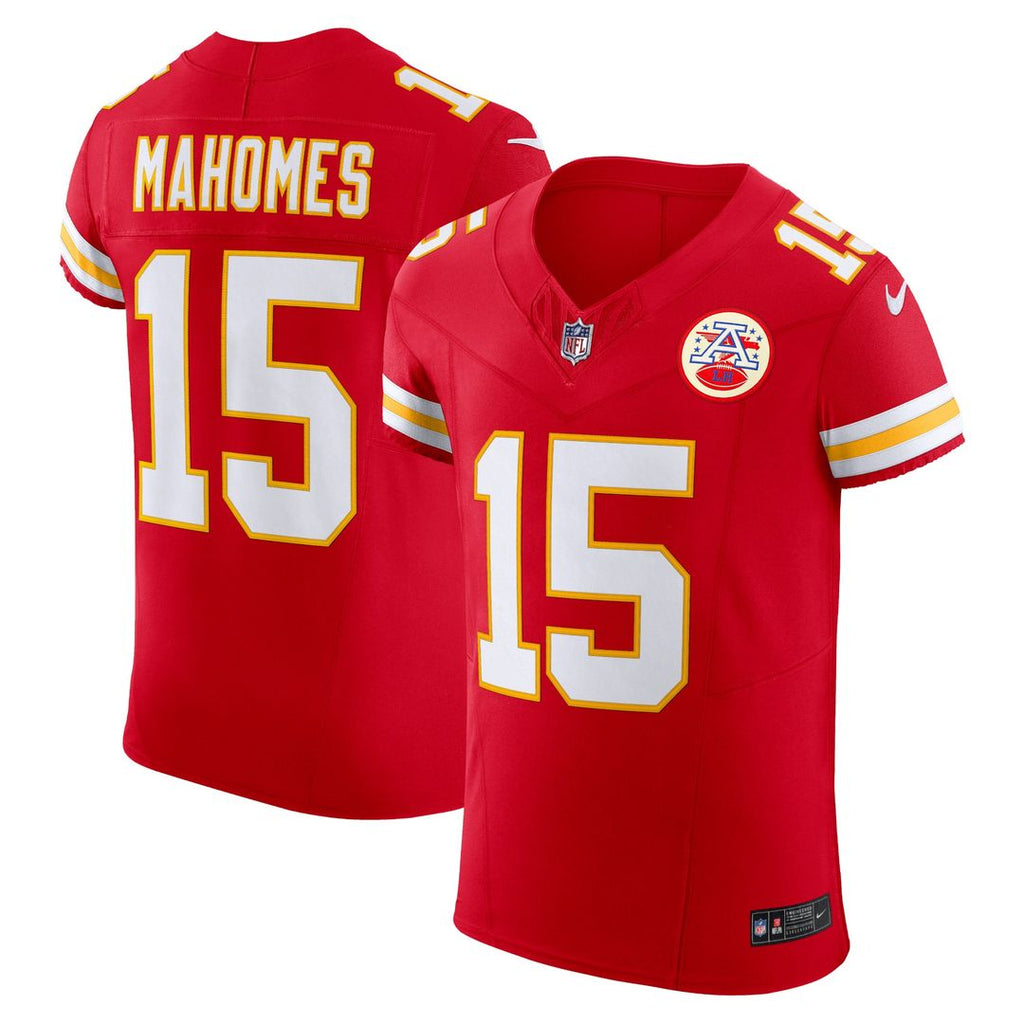 Patrick Mahomes Kansas City Chiefs Nike  Vapor F.U.S.E. Elite Official Jersey - Red