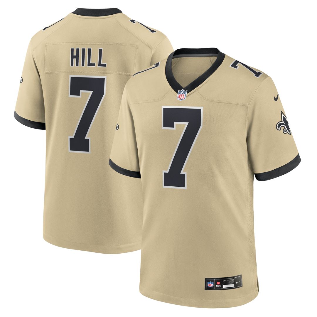 Taysom Hill New Orleans Saints Nike Game Official Jersey - Black
