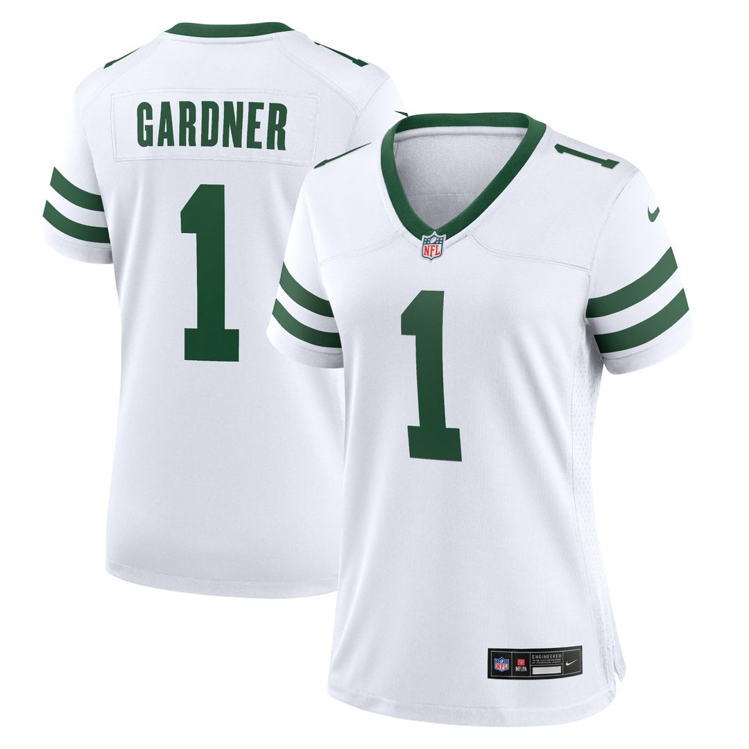 Ahmad Sauce Gardner New York Jets Nike Women's Game Official Jersey - Legacy Green