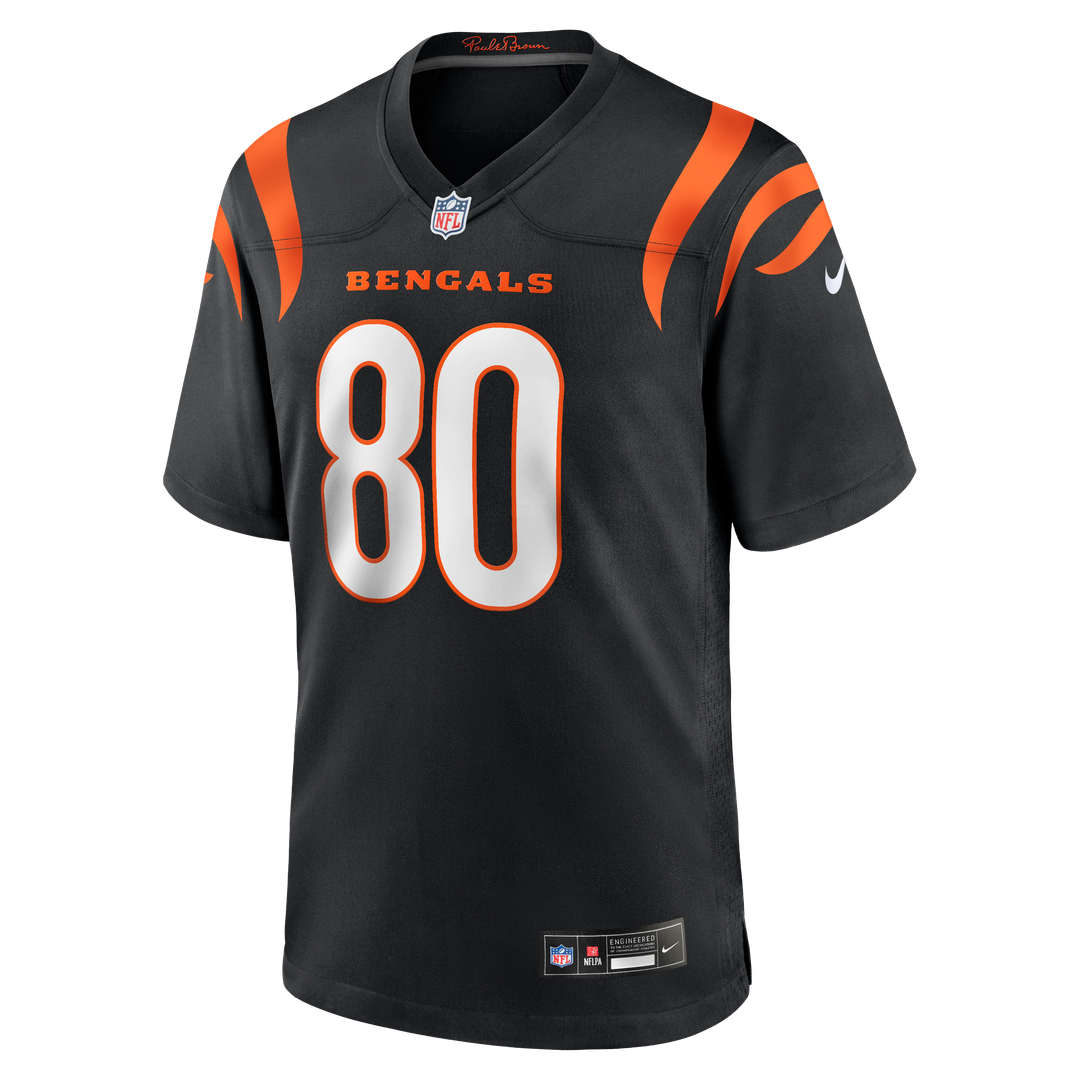 Andrei Iosivas Cincinnati Bengals Nike Team Game Jersey - Black