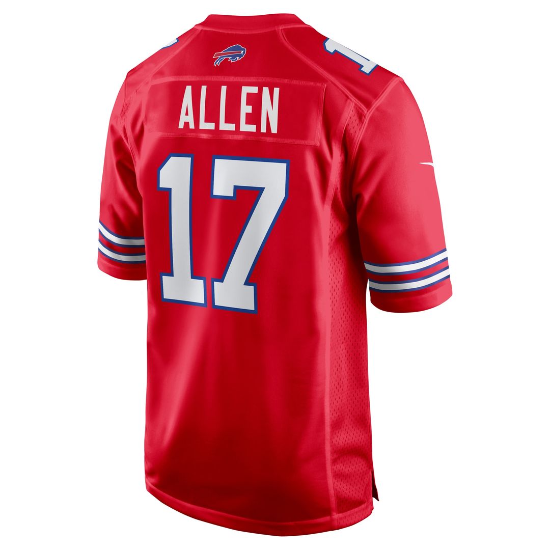 Josh Allen Buffalo Bills Nike Team Game Player Official Jersey - Royal