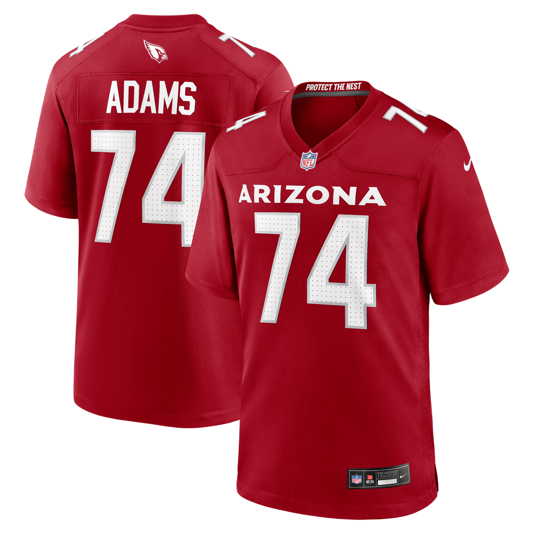 Isaiah Adams Arizona Cardinals Nike Team Game Official Jersey -  Cardinal
