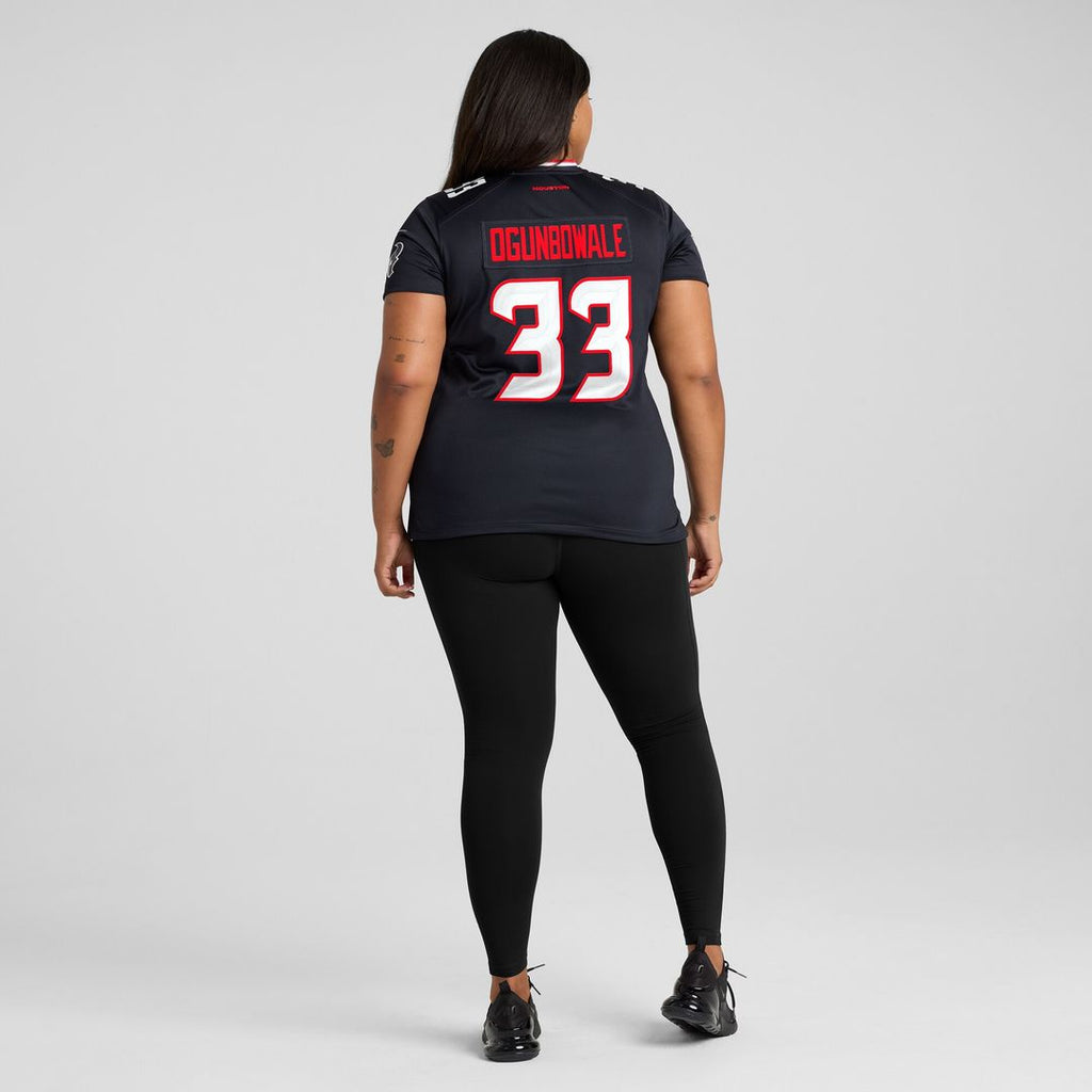 Dare Ogunbowale Houston Texans Nike Women's Team Game Jersey - Navy