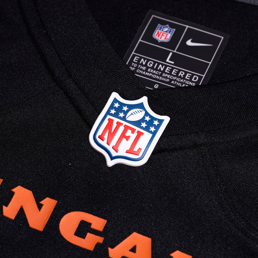 Kyle Dugger Cincinnati Bengals Nike Team Game Jersey - Black
