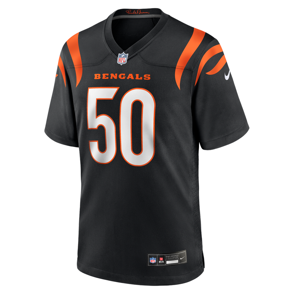 Shaka Heyward Cincinnati Bengals Nike Team Game Jersey - Black