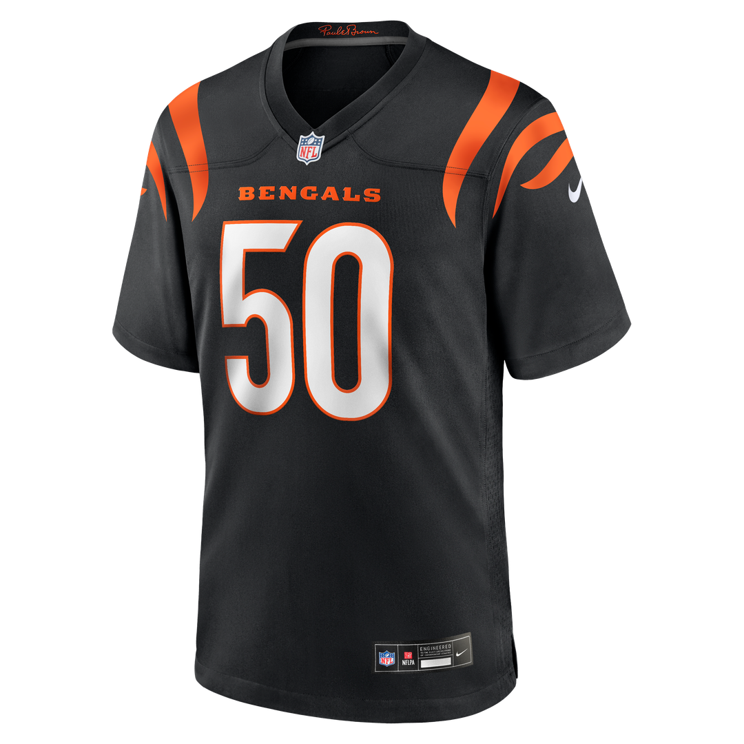 Shaka Heyward Cincinnati Bengals Nike Team Game Jersey - Black