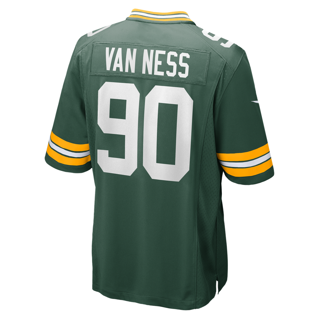Lukas Van Ness Green Bay Packers Nike  Game Official Jersey - Green