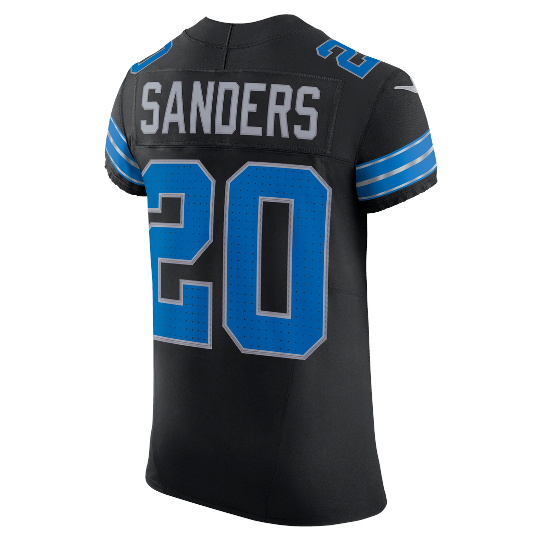 Barry Sanders Detroit Lions Nike Alternate Vapor F.U.S.E. Elite Official Jersey - Black