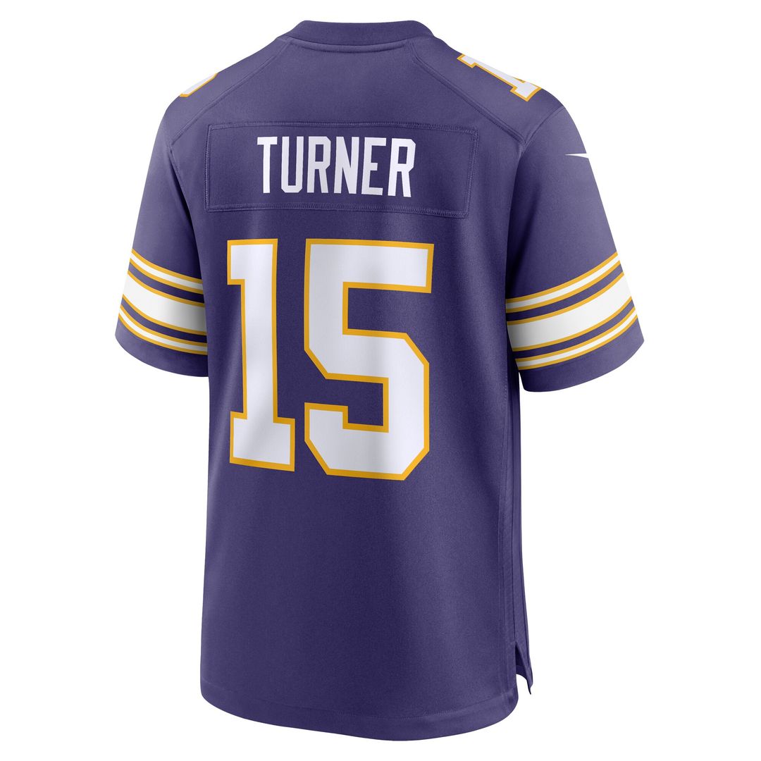 Dallas Turner Minnesota Vikings Nike Game Official Jersey -  White