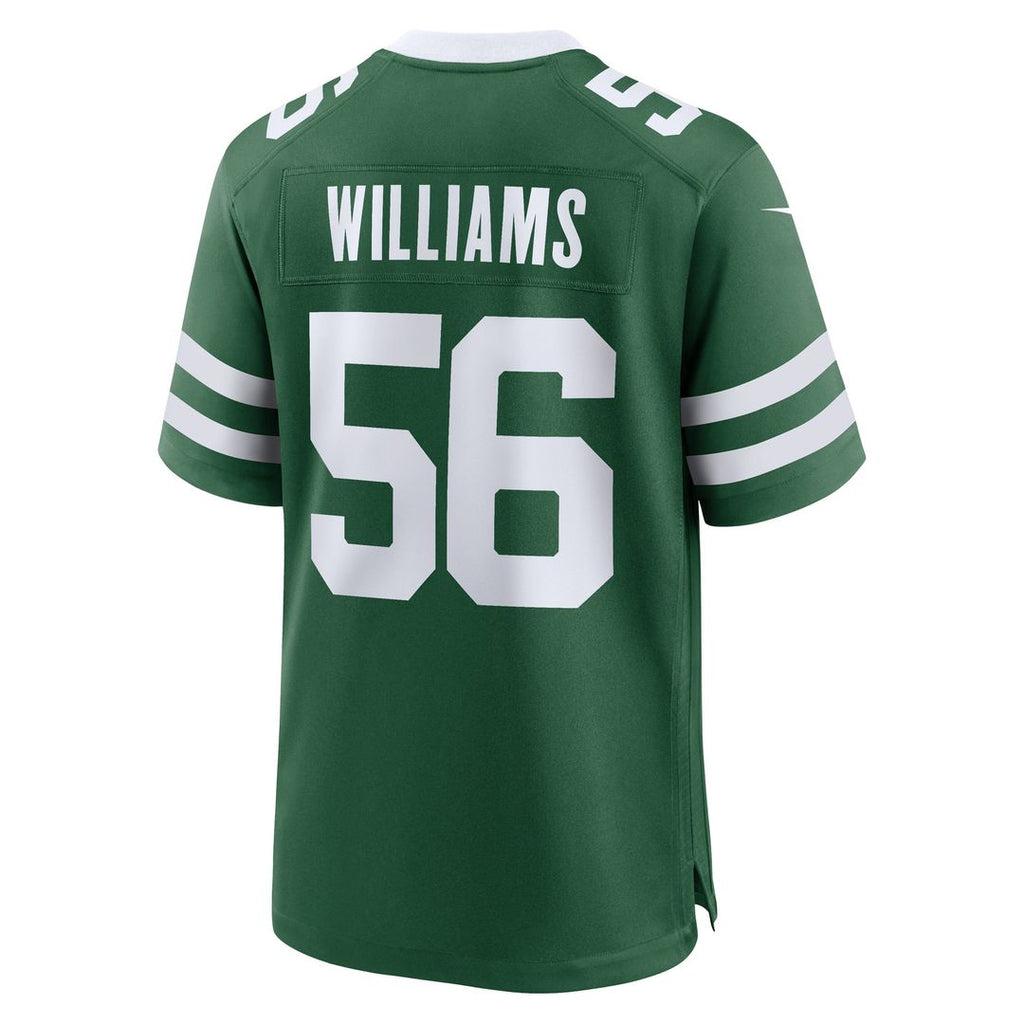 Quincy Williams New York Jets Nike Game Official Jersey - Legacy White