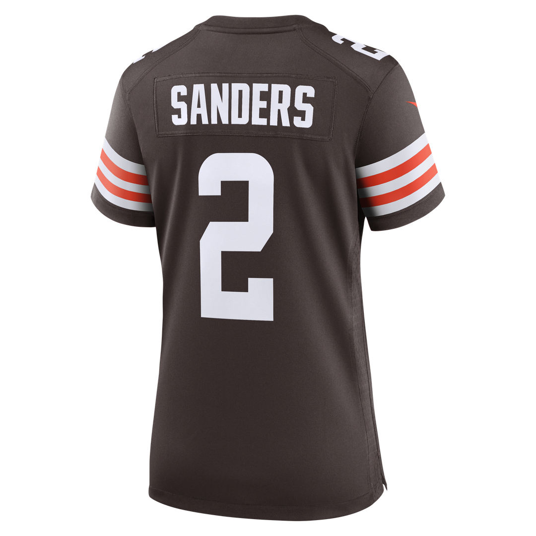 Shedeur Sanders Cleveland Browns Nike Women's Team Game Official Jersey -  Brown