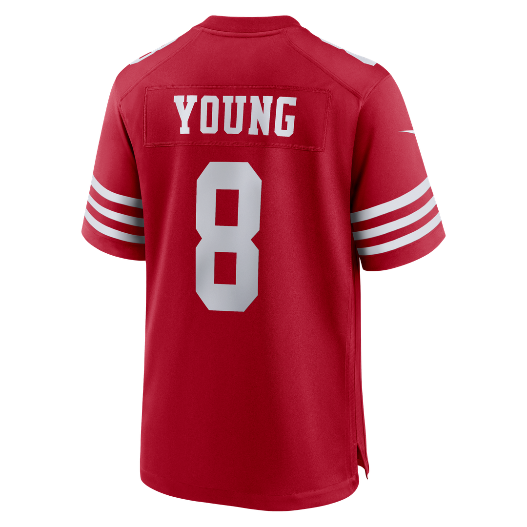 Steve Young San Francisco 49ers Nike Retired Player Game Official Jersey - Scarlet