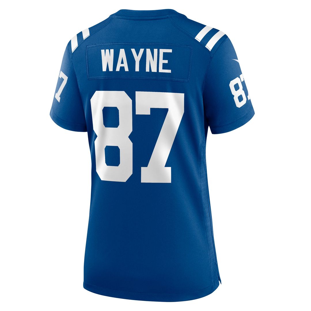 Reggie Wayne Indianapolis Colts Women's Nike Retired Player Game Official Jersey - Royal