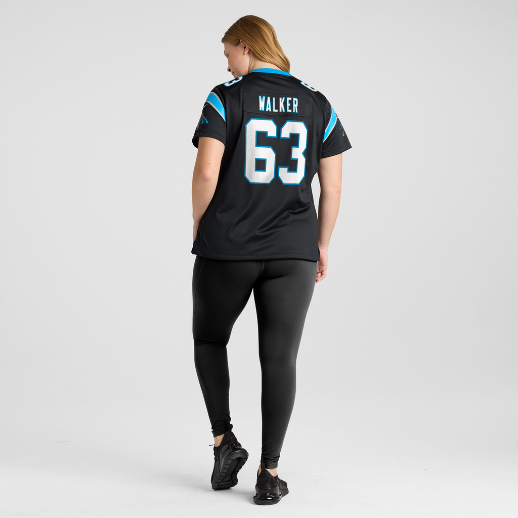 Rasheed Walker Carolina Panthers Nike Women's Team Game Official Jersey -  Black