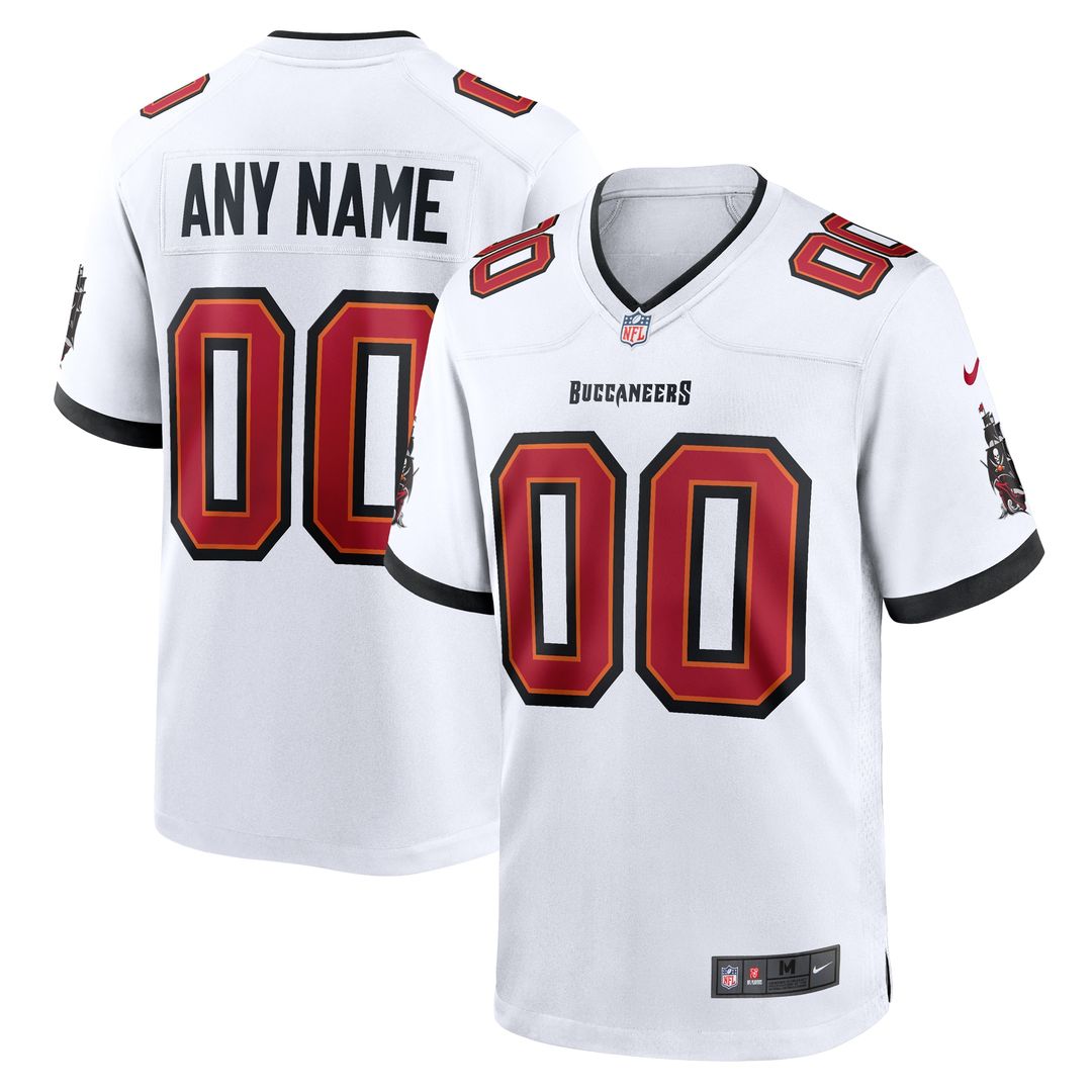Men's Nike Red Tampa Bay Buccaneers Team Custom Game Jersey