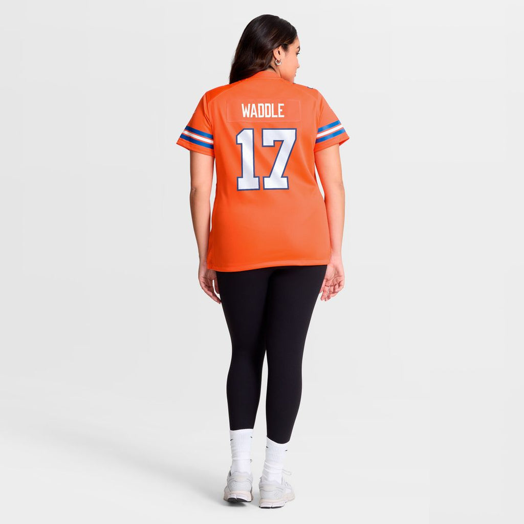 Jaylen Waddle Denver Broncos Nike Women's Mile High Collection 1977 Throwback Game Jersey - Orange