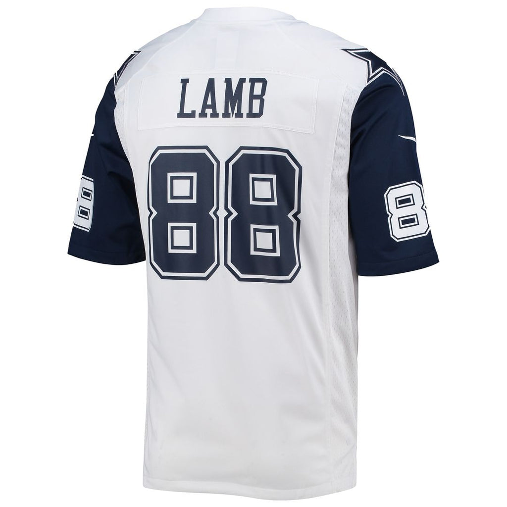CeeDee Lamb Dallas Cowboys Nike Alternate Game Team Official Jersey - White