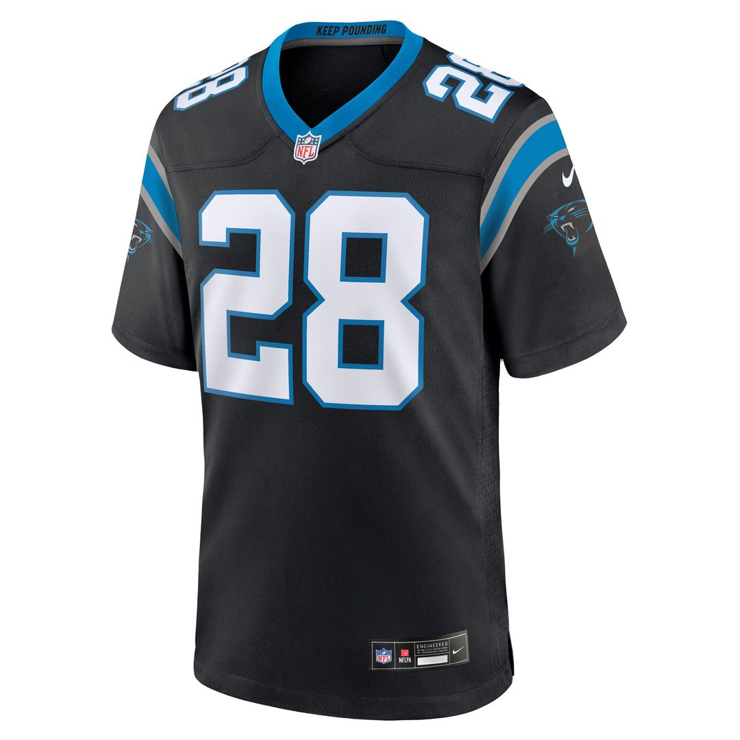Damarri Mathis Carolina Panthers Nike Team Game Official Jersey -  Black