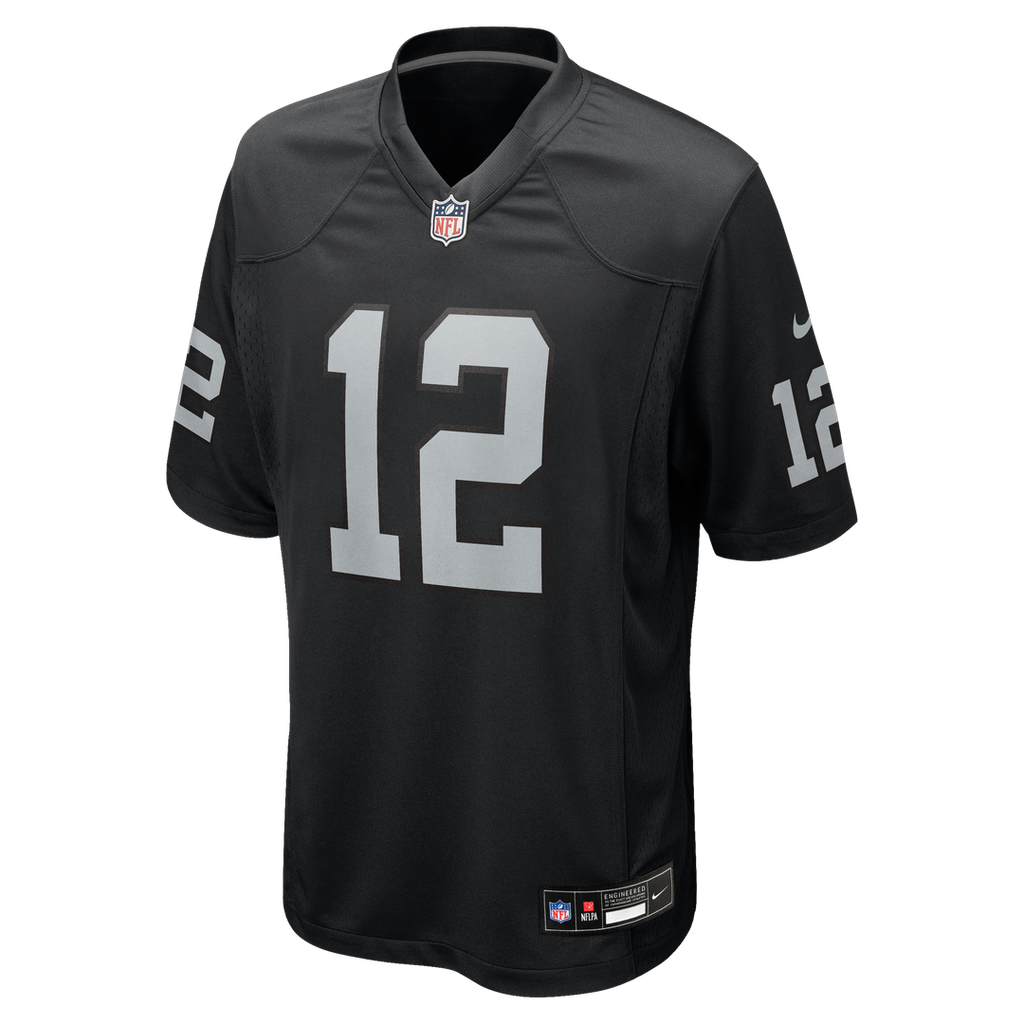 Aidan O'Connell Las Vegas Raiders Nike Team Game Jersey - Black