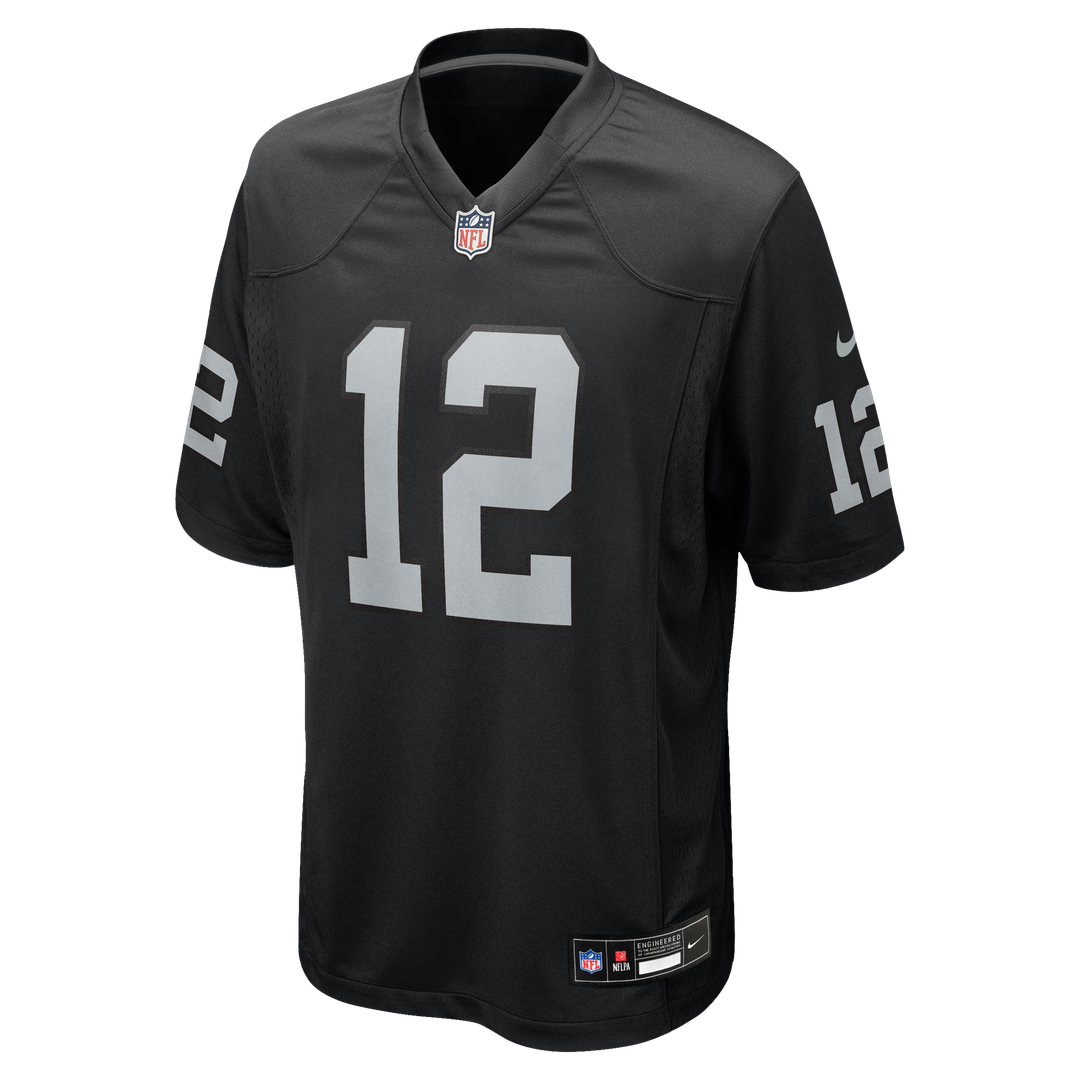 Aidan O'Connell Las Vegas Raiders Nike Team Game Jersey - Black
