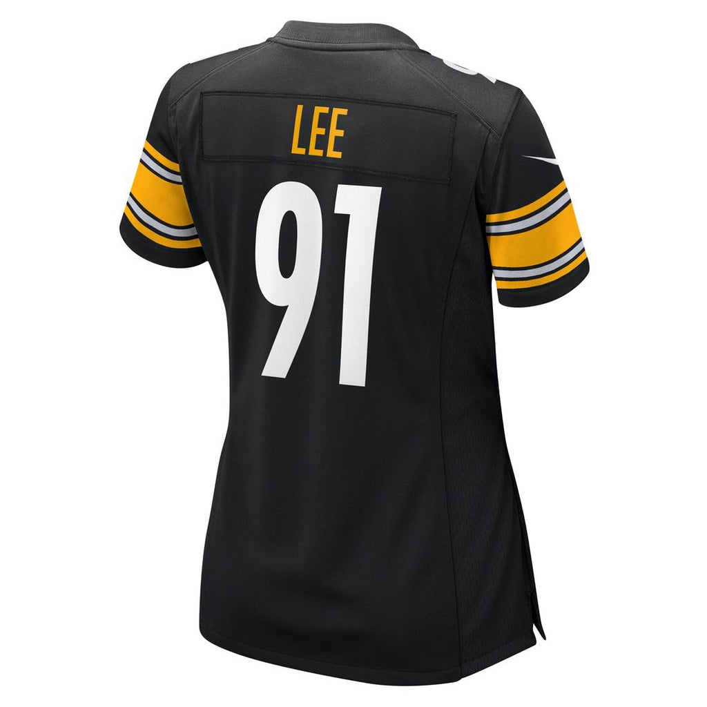Logan Lee Pittsburgh Steelers Nike Women's Team Game Jersey - Black