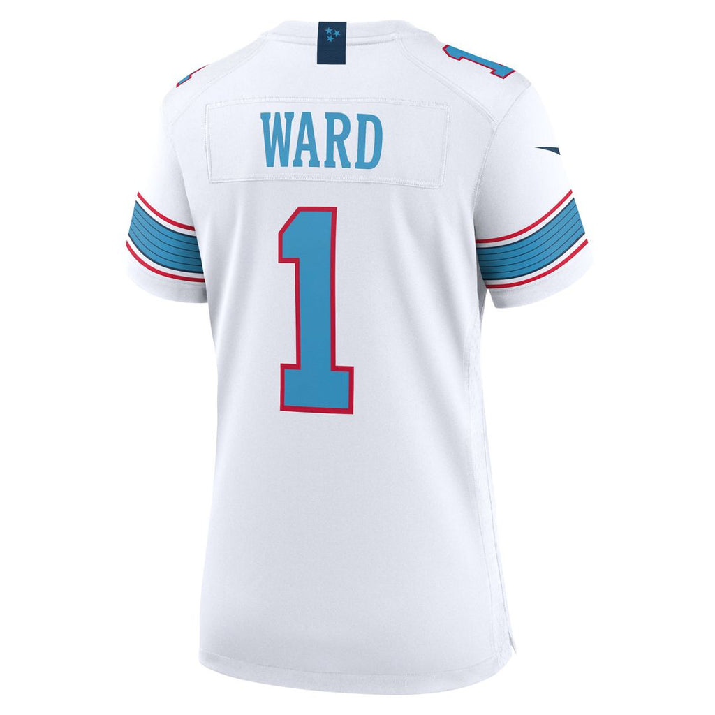 Cameron Ward Tennessee Titans Nike Women's Game Official Jersey - Light Blue