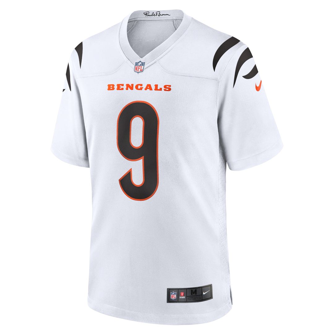 Joe Burrow Cincinnati Bengals Nike Game Official Jersey - White