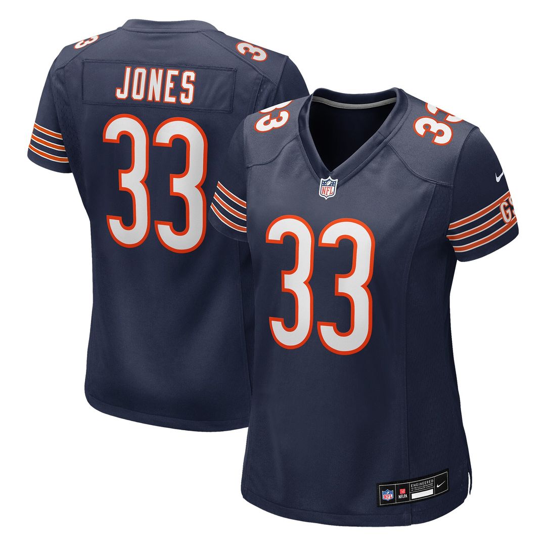 Jaylon Jones Chicago Bears Nike Women's Team Game Official Jersey -  Navy