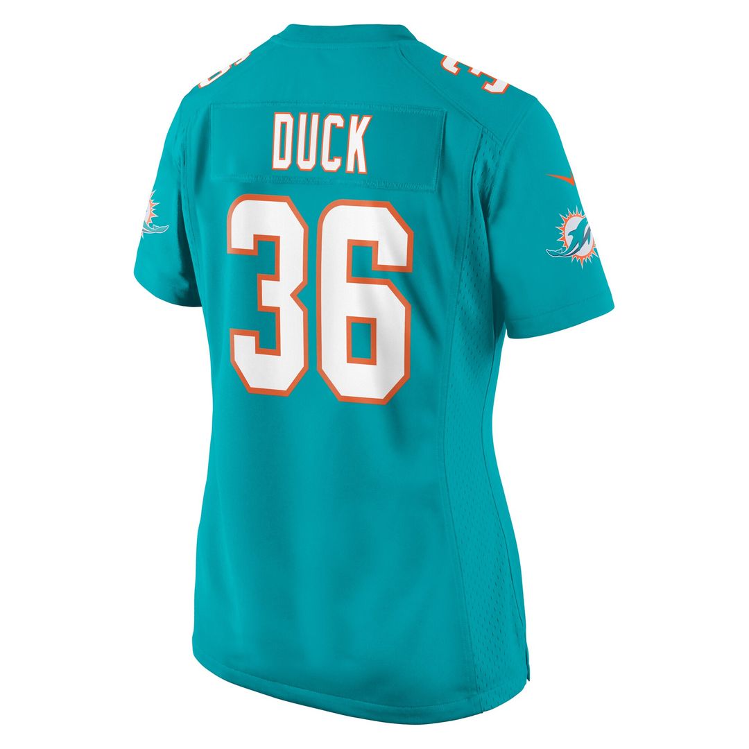 Storm Duck Miami Dolphins Nike Women's Game Jersey - Aqua