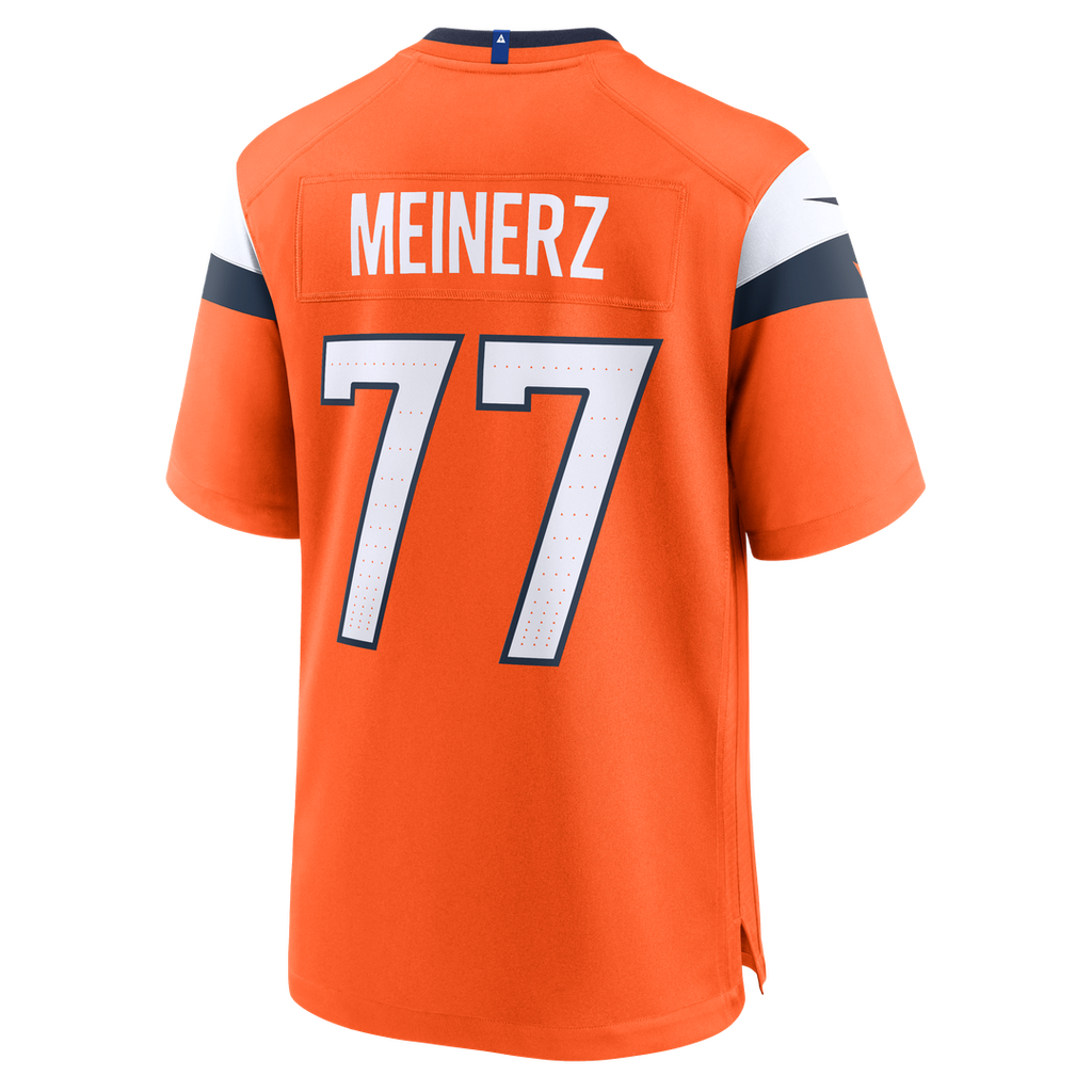 Quinn Meinerz Denver Broncos Nike Team Game Jersey - Orange