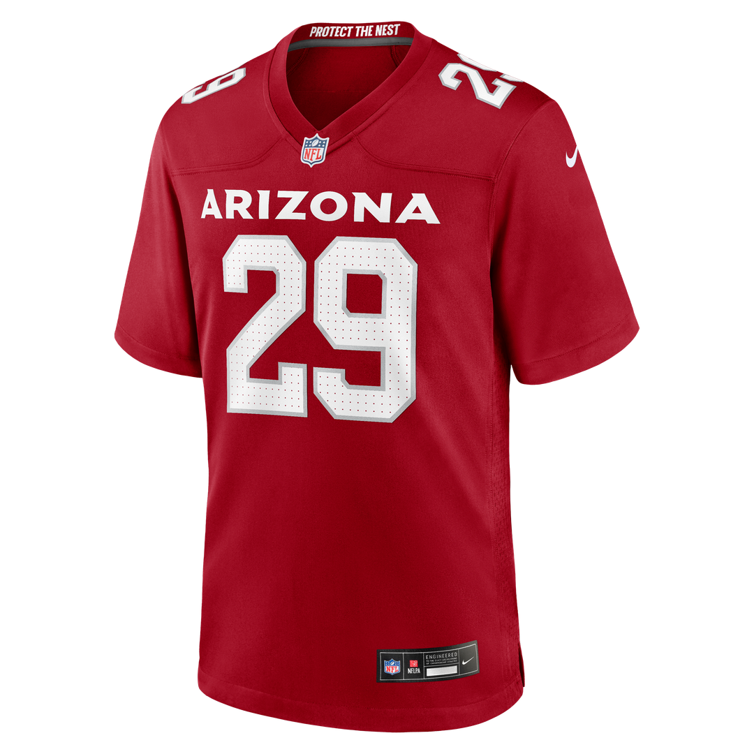 Denzel Burke Arizona Cardinals Nike Team Game Jersey - Cardinal
