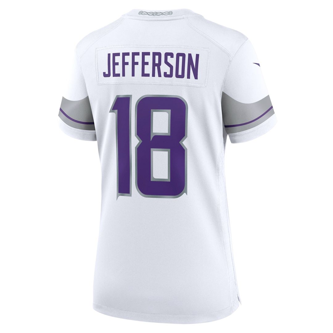 Justin Jefferson Minnesota Vikings Nike Women's Player Official Jersey - Purple
