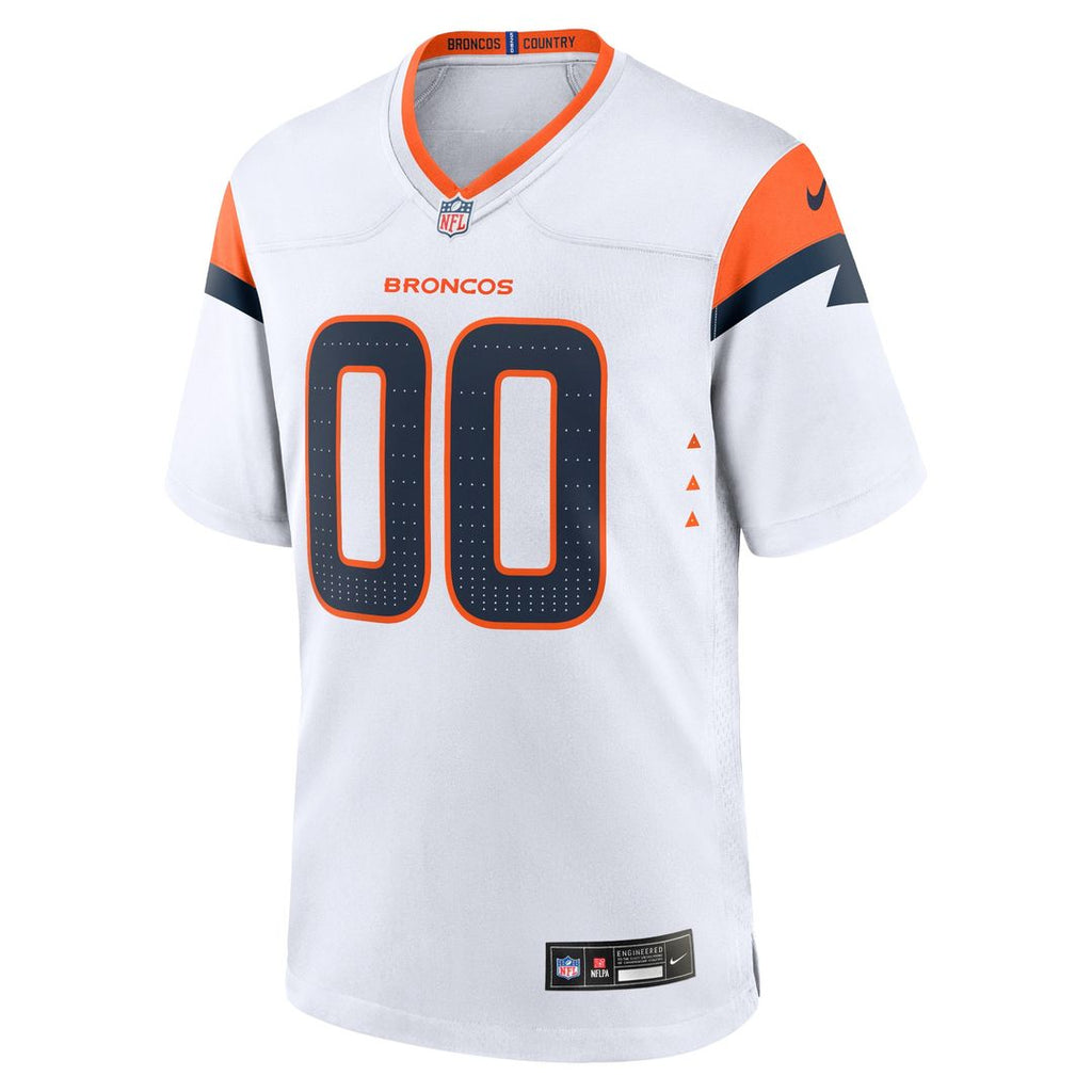 Denver Broncos Nike Team Custom Game Official Jersey - Orange
