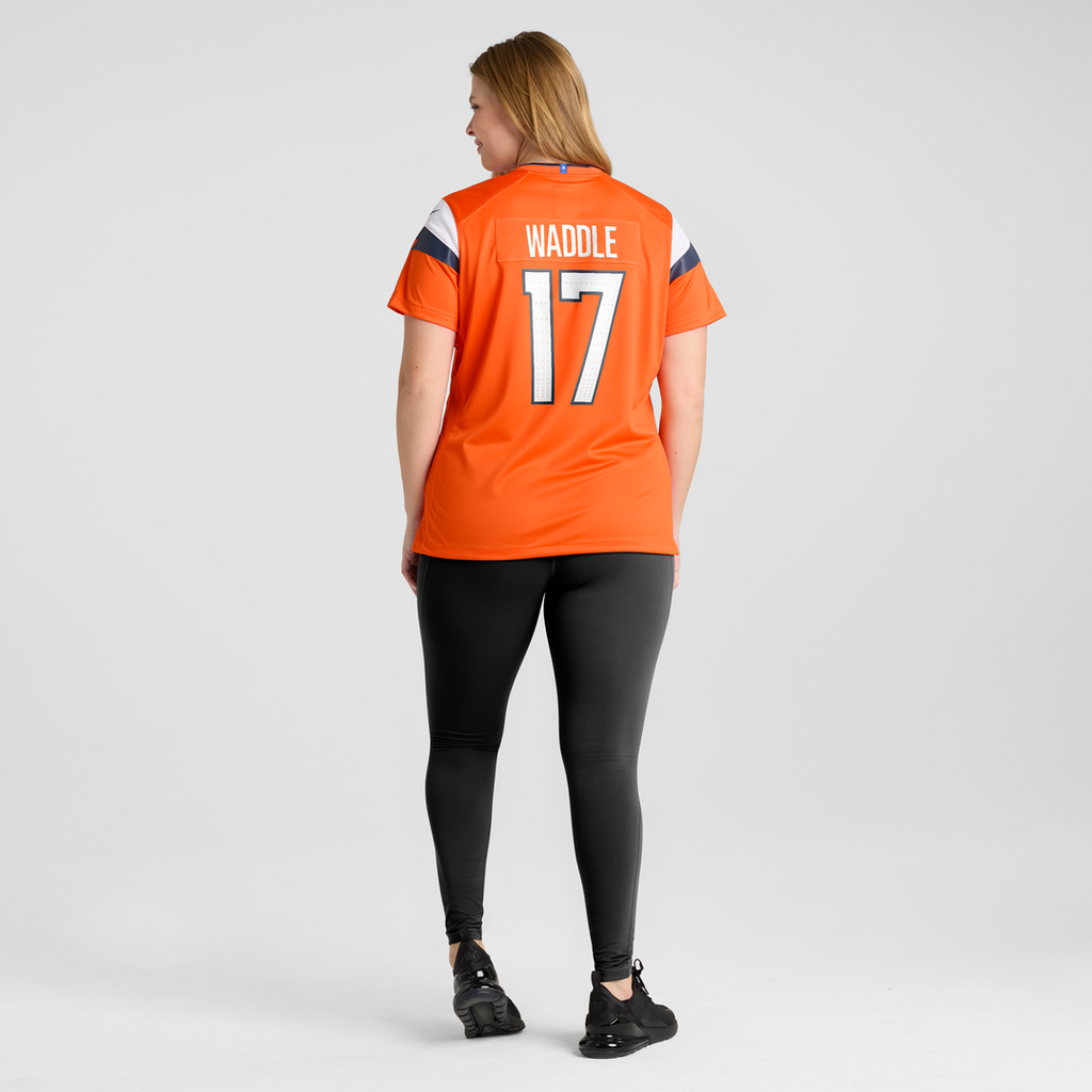 Jaylen Waddle Denver Broncos Nike Women's Game Official Jersey - Orange
