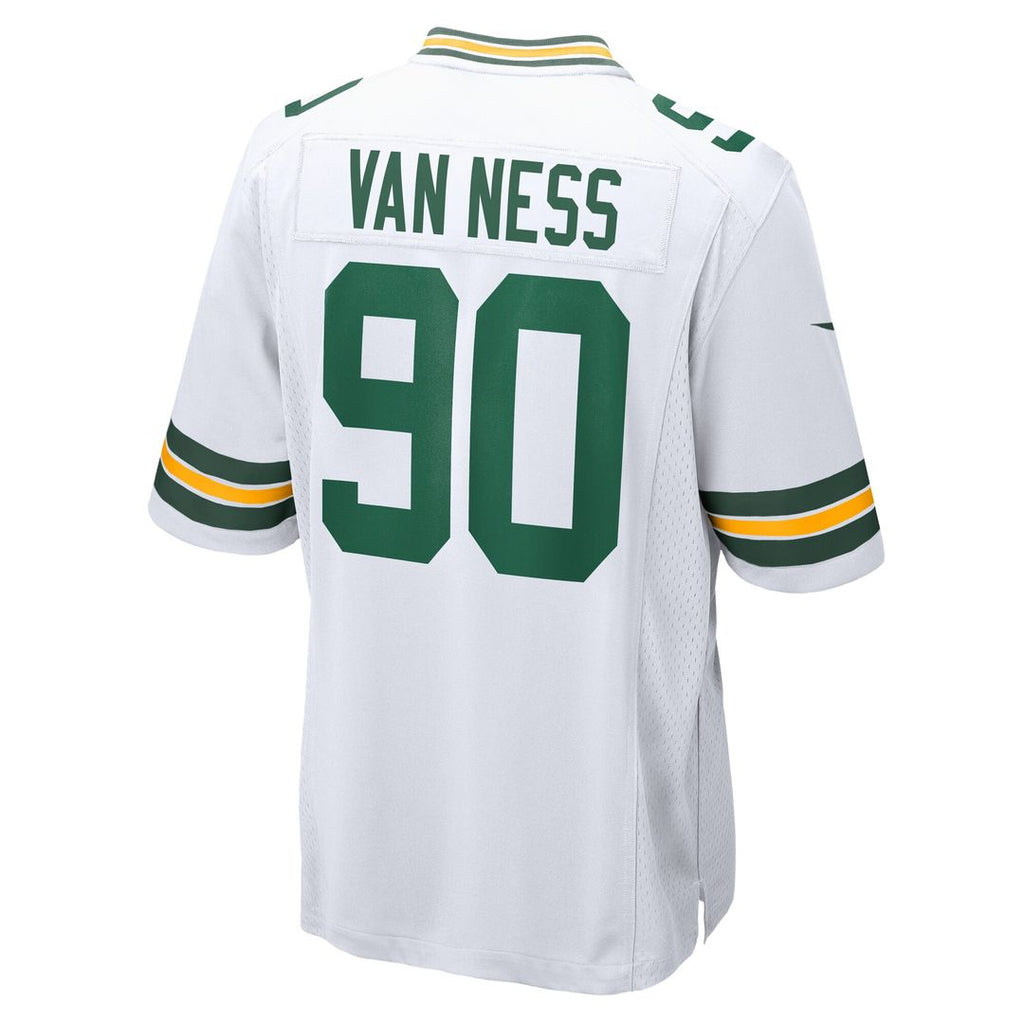 Lukas Van Ness Green Bay Packers Nike Game Jersey - White